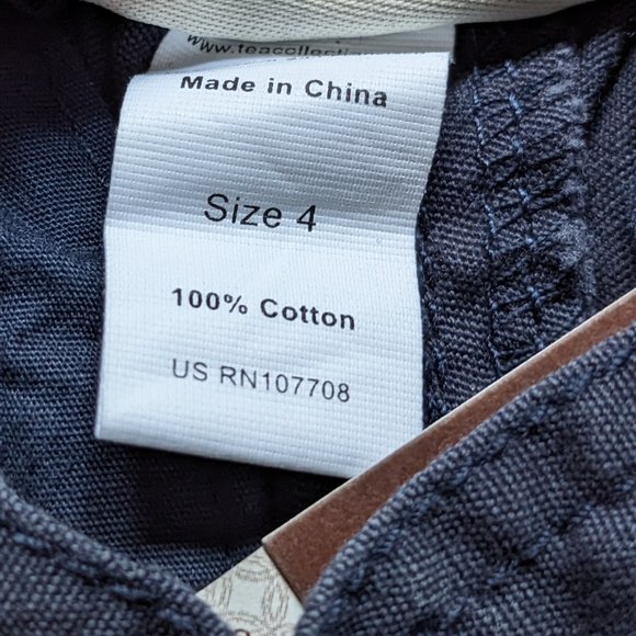 [KIDS 2/$40] Toddler Girl (4T) - TEA Sailor Bermuda Shorts - Picture 5 of 5